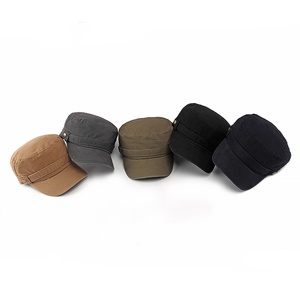 Gorra de Béisbol Plana Unisex de Algodón Lavado 100% Estilo Retro Color Sólido para Exteriores, Primavera 2026, Nueva Colección - Product Image 4