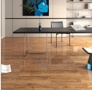 4mm Waterproof <strong>Vinyl</strong> SPC <strong>Click</strong> <strong>Floor</strong> Indoor Tile Interlocking Design with 3D Model Solution Capability for Garage &amp; Gym - Product Image 1