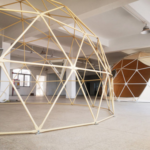 Dôme géodésique toutes saisons pour le camping hivernal en zone montagneuse froide, <span class=keywords><strong>tente</strong></span> igloo isolée et chaude avec structure robuste - Product Image 3