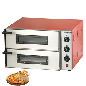 Authentique brique pierre de <span class=keywords><strong>lave</strong></span> pierre haute capacité de cuisson au gaz 3 brûleurs tourner pizza four granulés sueur pantalon - Product Image 6