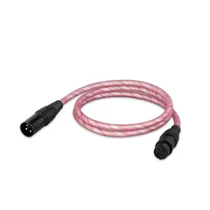 Depusheng P3 kabel mikrofon Audio seimbang, profesional 3-Pin XLR kabel Female ke XLR