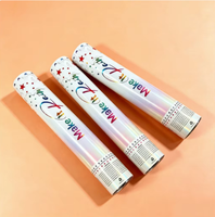Canon à Confettis Multicolore Tendance en Forme d'Étoile, Tube de Pulvérisation Portable pour Fêtes KTV/Bar, Idéal pour les Remises de Diplômes