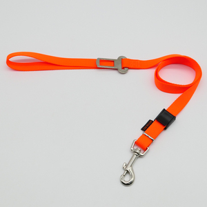 Top Vente Facile Réglable En Alliage De Zinc Nylon Sangle Pet Laisse Harnais À Dégagement Rapide Ceinture De Sécurité Chien Transport Gear Chien Rayé - Product Image 2