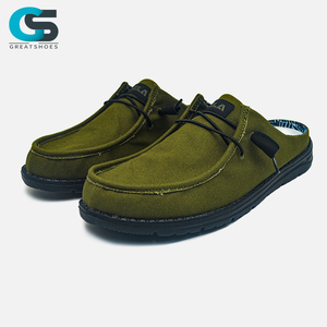 Zapatos Derby de Cuero Casuales y de Negocios Estilo Greatshoes, Mocasines de Lona para Hombre, Mejores Zapatos para Caminar, Zapatos Planos Casuales de Verano para Hombre - Product Image 2