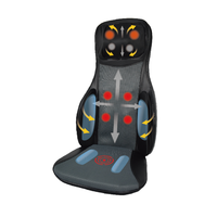 Chaise de massage pour conducteur de camion Phenitech, vente chaude 2025, siège de massage de voiture, coussin de massage vibrant et chauffant, 5 moteurs