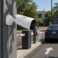 Kamera LPR ANPR GC-LPRBVI-M4T 4MP, Pengenal Plat Nomor Kendaraan Otomatis, Sistem Kamera IP POE untuk Tempat Parkir dan Jalan