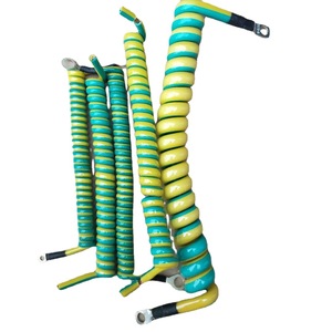 <span class=keywords><strong>Fil</strong></span> de terre jaune-vert avec borne à anneau pour la mise à la terre des panneaux photovoltaïques solaires, connexion de robot, 2,5 mm², 4 mm², 6 mm² - Product Image 1