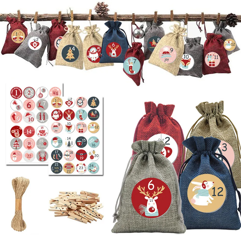 Christmas Gift Bag Set