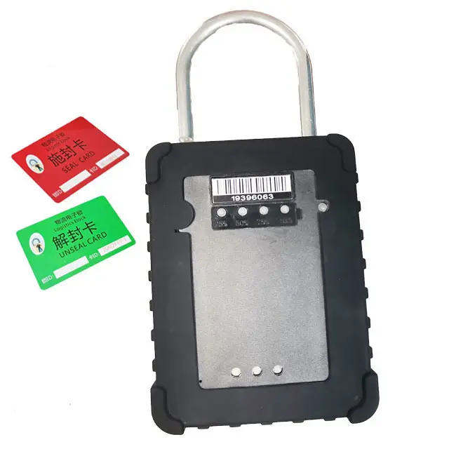 Remote Control Seal Sealing Rfid Smart Alarm Kunci Mobil Kendaraan Gps Tracker Locker