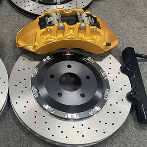 Hoge Prestaties R35 6 Pot Zuigers Remklauw Remklauw Rotor Pads Rem Set Voor 350z 370z Gtr35 Fuga Maxima Nissan F50 Quest R34 - Product Image 1