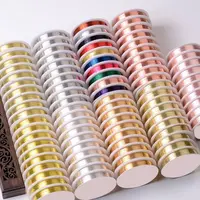 Vergoldeter Kupfer perlen draht DIY Craft Dünner Metalldraht für die Schmuck herstellung