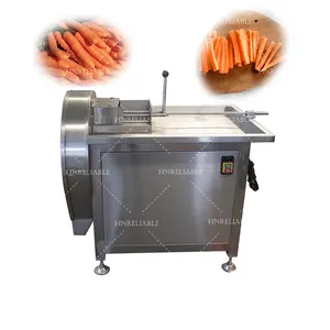 Baby carrot cutting machine / carrot processing machine / pickle carrot julienne machine