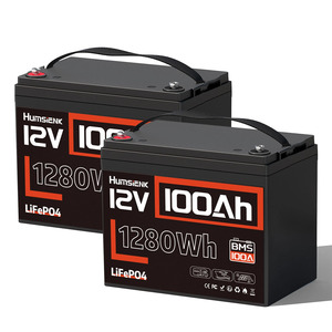 Batería de ciclo profundo de estado sólido LiFePO4 de 12V 100Ah 200Ah 300Ah, 2000 ciclos, amplio rango de temperatura para RV, electrodomésticos y golf - Product Image 2
