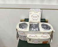 Sac de rangement multifonctionnel pour poussette avec logo personnalisé, de haute qualité, pour couches et accessoires de voyage quotidiens – Vente en gros