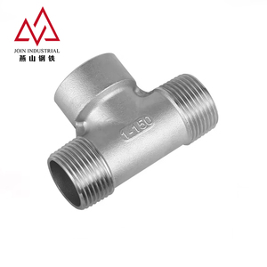 Giunto di Accoppiamento per Tubazioni Multispecifica in Acciaio Inossidabile, Raccordo a T Filettato Maschio-Femmina con Connessione Filettata Stabile - Product Image 5