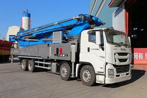 Recherche de distributeur en Afrique : Fabricant de pompes à béton sur camion avec 15 ans d'expérience, pompe à béton montée sur camion de 56 m en promotion - Product Image 5