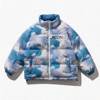 Manteau d'hiver pour homme, design personnalisé, couleur au choix, imperméable, fermeture éclair, 90% duvet, épais