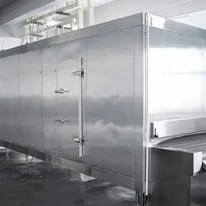 Gewerbe Geflügelverarbeitung Tiefkühlgerät Gemüse Iqf gebrauchter Gefrierschrank Tunnel