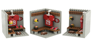 Đồ Chơi Thể Thao Khối Xây Dựng Cầu thủ Bóng Đá Bức Tượng Nhỏ Phòng Thay Đồ Bộ Các Khối Xây Dựng Tùy Chỉnh Thiết Kế Xây Dựng Khối Thiết Lập - Product Image 4