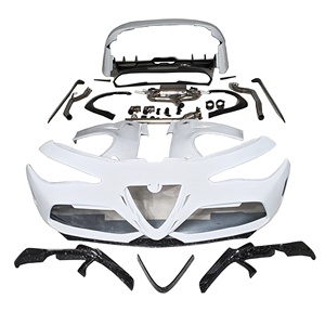 Kit de carrocería Giulia <span class=keywords><strong>GTAM</strong></span> para <span class=keywords><strong>Alfa</strong></span> <span class=keywords><strong>Romeo</strong></span>, kit de carrocería de carreras Giulia 2016-2021, parachoques estilo <span class=keywords><strong>GTAM</strong></span> - Product Image 1
