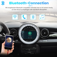 Junsun-Autoradio sans fil Carplay Android pour BMW Mini Cooper R56 R57 R60 2006-2013, navigation multimédia, autoradio 2din