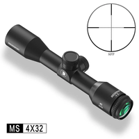 DISCOVERYOPT MS 4x32 Scope 25.4mm Tube Accessoires de chasse et équipement tactique pour les produits de tir