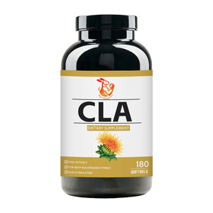 Cápsulas blandas de CLA OEM ODM con 1300 mg de CLA, sin OMG, gelatina halal, apoya el rendimiento en el ejercicio y el culturismo con ingredientes limpios. - Product Image 1