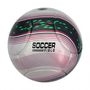 Balón de Fútbol Profesional Talla 5, Excelente Agarre, Cuero PU, Logotipo Personalizable para Entrenamiento y Partidos, Balón de Fútbol con Logotipo Personalizable - Product Image 1