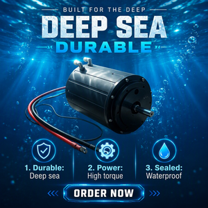 Controlador de Motor BLDC de 46.8KW y 1200RPM para Hélice de Proa Marina, para Barcos de Pesca Eléctricos, Jets RC, Robots Submarinos, Drones y Submarinos - Product Image 1