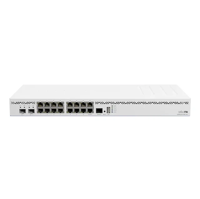 MikroTik CCR2004-16G-2S+ Gigabit wired router 16 Gigabit electrical port 20 Gigabit optical port