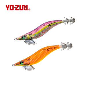 Señuelo de pesca artificial de madera Yuzhu de <span class=keywords><strong>YO</strong></span>-<span class=keywords><strong>ZURI</strong></span> Japón, imitación de camarón con piel de pez, luminoso UV, con sonido y ruido, tipo <span class=keywords><strong>calamar</strong></span>. - Product Image 5