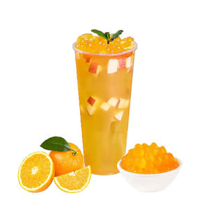 Perles de Boba Éclatantes Orange en Gros pour Garniture de Bubble Tea et Garnitures de Boissons Boba Premium, Idéales pour le Bubble Tea - Product Image 4