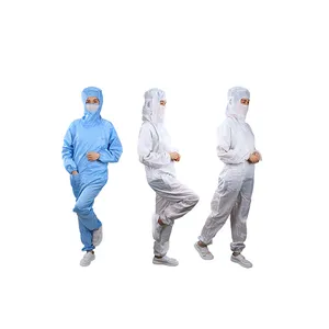 Nhà Máy Bán buôn dùng một lần Coverall có thể giặt yếm cho hóa chất bảo vệ cho các bệnh viện