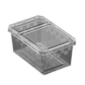 H11 250*162*110mm Pet rettile alimentatore Spider Keeper lucertola scatola di plastica per tartarughe - Product Image 5