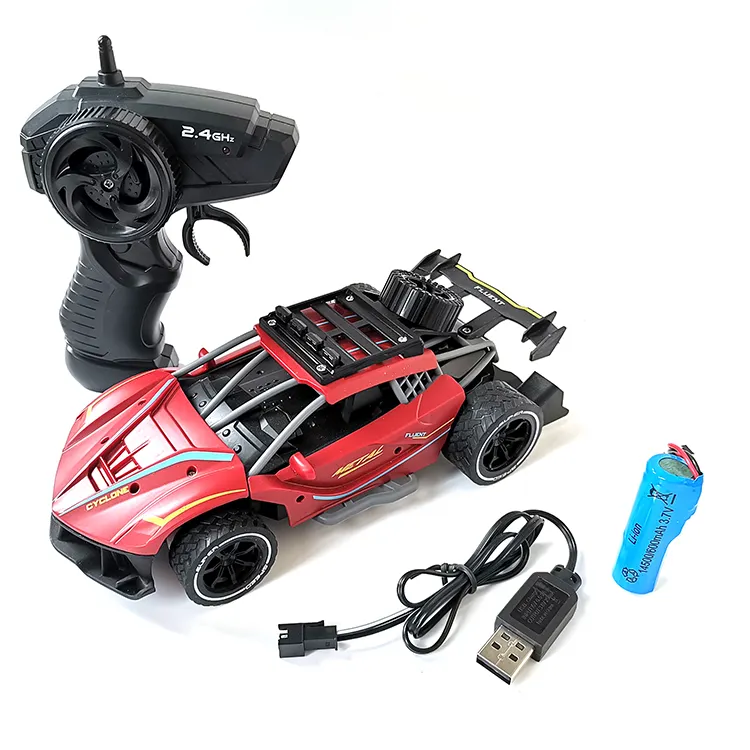 1/18 2.4G High Speed Electric Drift Remote Control Vehicle Fast Off-Road RC Car Racing for Kids and Adults