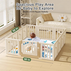 Tapis d'éveil pour bébé, épais, en EVA souple, pliable, pour les 0-24 mois, unisexe, usage domestique - Product Image 4