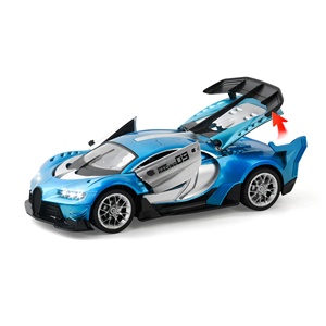 2024 New 1:16 Bugat Điều Khiển Từ Xa Tốc Độ Nhanh Xe Với Đèn, 6 Kênh RC Xe 3 Cửa Tự Động Mở, Lớn Giá Rẻ Đồ Chơi Xe Hơi - Product Image 5