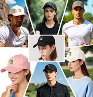 Casquette de sport personnalisée tendance, 6 panneaux, marron, avec logo brodé de personnage de dessin animé, casquette de baseball unisexe