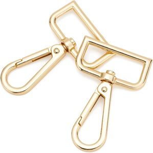 Direct usine, Grand crochet carré à boucle pour plaque de fixation, Chaîne de porte pour petit chien, Boucle rotative pour travaux d'aiguille - Product Image 1