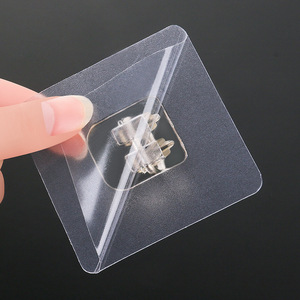 Hot Popular Waterproof Wall Hanger Transparent <strong>Kitchen</strong> Bathroom Plastic <strong>Hook</strong> Sticky <strong>Hooks</strong> for Hanging Wall - Product Image 4