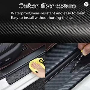 Autocollant en fibre de carbone noir brillant 3D 4D 5D 6D Auto Foil Cover Motorcycle Decoration <span class=keywords><strong>Film</strong></span> - Product Image 2