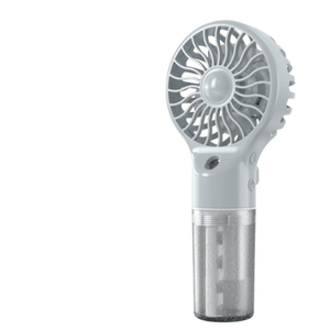 Quạt <span class=keywords><strong>mini</strong></span> cầm tay 4 chế độ phun quạt mạnh mẽ lực lượng pin siêu dài sạc USB làm ẩm tính năng lắp đặt hộp dễ dàng - Product Image 1