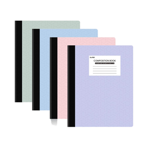 Tùy chỉnh 4-Pack Đại Học Cai Trị Thành phần máy tính xách tay 190x 24.8 mét 80 Sheets các loại màu sắc giấy bìa B5 cho trường Cao Đẳng văn phòng - Product Image 1