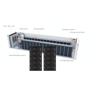 Système de stockage d'énergie hybride CAN Air pour micro-réseaux, 96,8 kWh - 387 kWh, avec batterie au lithium et conception modulaire en conteneur - Product Image 1