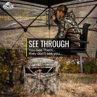 Tente de camouflage pour la chasse, abri portable en tissu Oxford à montage rapide pour la chasse au cerf et au dinde, OEM