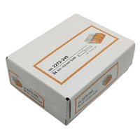 Conector de Empalme de Cables PUSH WIRE 2273-243 en Stock, Nuevo y Original Alemán, Carcasa Transparente de 3 Conductores, Cubierta Naranja 2273 243