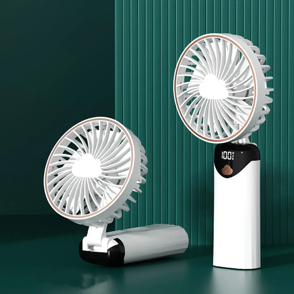 Açık şarj edilebilir Mini Usb taşınabilir soğutma fanı için yeni gelenler giyilebilir boyun Fan