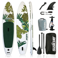 Planche de Paddle gonflable pour adultes femmes filles, planche de Paddle 10.6 ', planche de surf rose avec accessoires SUP