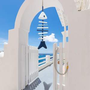 Décor mural en bois flotté poisson, décor <span class=keywords><strong>de</strong></span> <span class=keywords><strong>salle</strong></span> <span class=keywords><strong>de</strong></span> <span class=keywords><strong>bain</strong></span> porche - Product Image 3