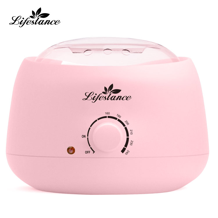 Pink wax warmer
